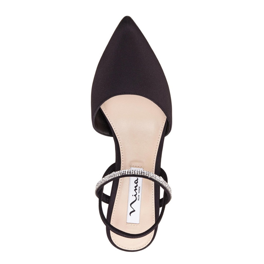 Nina Women's Billie Slingback Evening Pumps- Size 8 - Picture 4 of 10